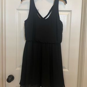 Lush size medium black dress